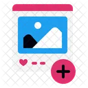 Carga De Imagenes Interfaz Web Diseno Icono