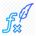 Function Mathematics Formula Icon