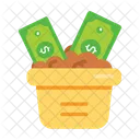 Fund Growth Fundraising Fund Collection Icon