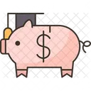Fund College Saving Icon