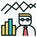 Fund Manager Line Icon