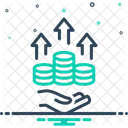 資金調達、資金、資金調達 アイコン