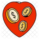 Fund Raising Donation Charity Icon