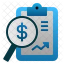 Fundamental Analysis Finance Clipboard Icon