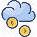 Cloud Funding Money Icon