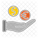 Funding Banking Hand Icon