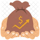 Raise Money Currency Icon