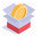 Funding Savings Money Box Icon