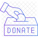 Fundraising Charity Donation Icon