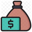 Funds Money Pouch Money Bag Icon
