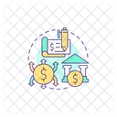Financial Accounting Transaction Icon