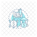 Financial Accounting Transaction Icon