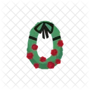 Funeral Wreath Flower Icon