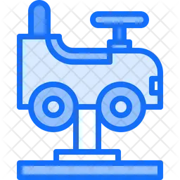 Funfair Car Ride  Icon