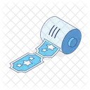 Funfair Ticket Amusement Tickets Tickets Icon