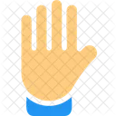 Funf Finger Handzeichen High Five Symbol