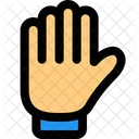 Funf Finger Handzeichen High Five Symbol