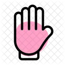 Funf Finger Handzeichen High Five Symbol