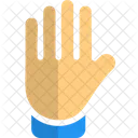 Funf Finger Handzeichen High Five Symbol