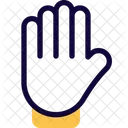 Funf Finger Handzeichen High Five Symbol