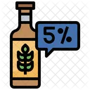 Alkohol Bier Weizen Symbol