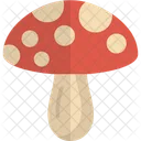Edible Japanese Mushroom Icon