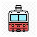 Funicular Transport Vehicle Icon