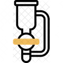 Funil De Queda Bureta De Medida Quimica Ícone