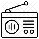 Radioantenne Transistor Nachrichten Symbol