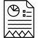 Diagramm Funktionen Bericht Symbol