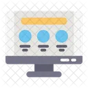 Funktionsmenu Website Webseite Symbol