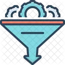 Funnel Gear Optimization Icon