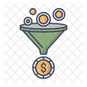 Funnel Money Cash Icon