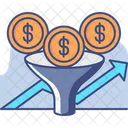 Funnel Money Funnel Sorting Icon