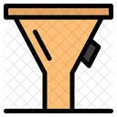 Funnel Sort Sorting Icon