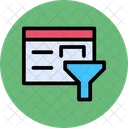 Funnel Filter Filtering Icon
