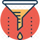 Chemical Funnel Filter Icon