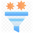 Funnel Sort Sorting Icon
