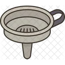 Funnel Strainer Filter Icon