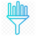 Funnel analytics  Icon