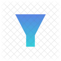 Funnel Chart  Icon