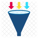 Funnel Chart  Icon