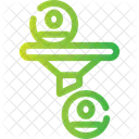 Funnel Process Flow Icon