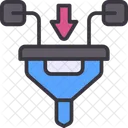 Funnel Sales Conversion Icon