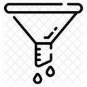 Funnel Filter Purification Icon
