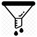 Funnel Filter Purification Icon