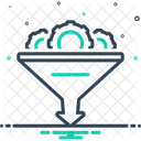 Funnel Gear Optimization Icon
