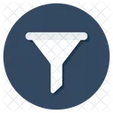 Funnel Filter Laboratory Funnel Icon