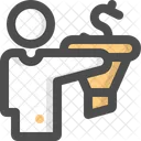 Funnel Money Coin Icon