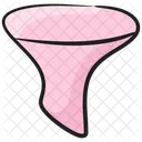 Sales Funnel Filtration Funnel Icon